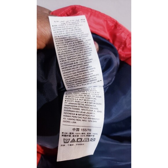 Boys Old Navy FF Puffer Jacket  Rubbie Red Size LG 14-16 - Picture 8 of 9